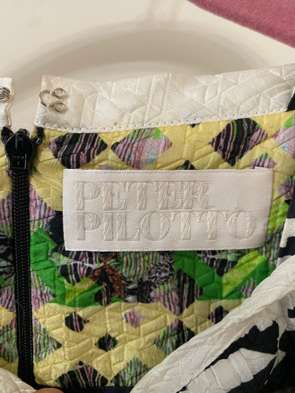 Peter Pilotto Drop Waist Fit & Flare Mini Dress. Size 8 - Picture 4 of 10